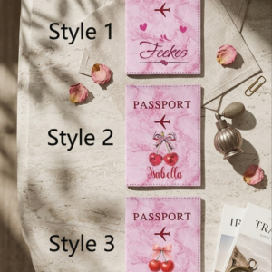 Couverture de passeport personnalisée